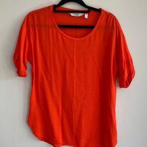 &OtherStories Blouse in Orange // Size 2